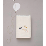 Drap de bain brod Toutous - 60x120 - Sylvie Thiriez