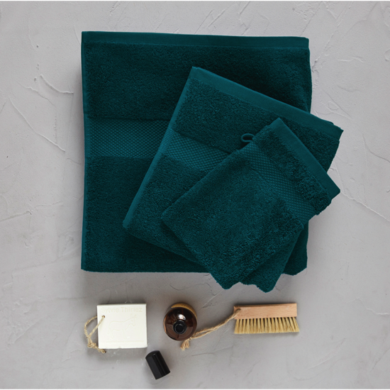 Gant de toilette éponge unie Abîme - 15x21 - Sylvie Thiriez 