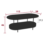 Table basse Salsa - Fermob