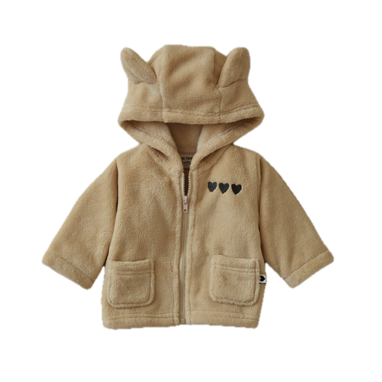 Veste polaire enfant Petit coeur - Sylvie Thiriez