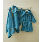 Drap de bain brodée Martin - Sylvie Thiriez