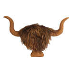 Troph�e Hairy Coos Cuir CS Caramel Junior - Maison Yak