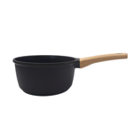 L'incroyable casserole anti-adhrente 20 cm - Noire - Tous feux revtement minral - Cookut