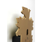 Horloge Cuckoo bird matt gold - Kare Design