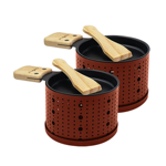 Raclette  la bougie pour 2 - Terracotta - Cookut