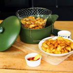 Panier friture pliable pour cocotte 28 cm - Cookut