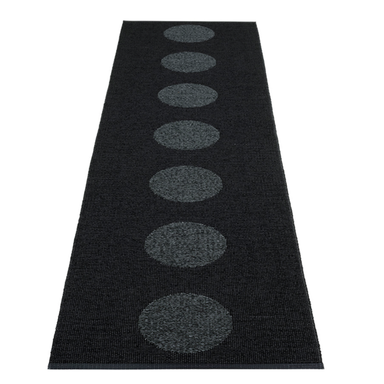 Tapis Vera 2.0 Black/Black metallic - Pappelina