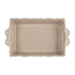 Plat à four Feston rectangulaire Gris 32x21 - Côté Table