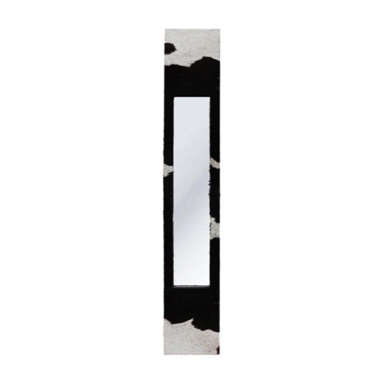 Miroir Cheyenne en peau de vache 150 - Chehoma