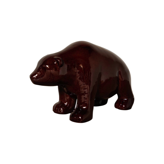 Ours brun en grès - Chehoma