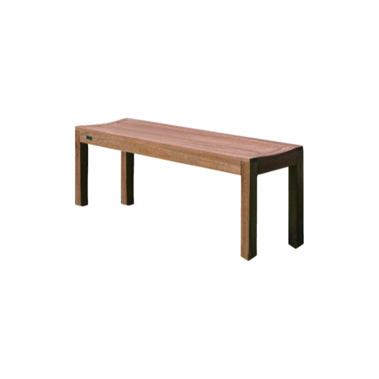 Banc sans dossier 2 places en teck CINTA L120
