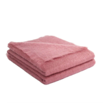 Plaid 100% Mohair 350g/m2 140x180 - Brun de Vian Tiran