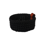 Panier en coton noir - M - Asa Sélection
