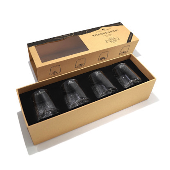 Coffret de 4 shooters TOPOGRAPHIC - Édition Suisse