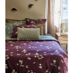 Housse de couette satin Entre les Branches - Sylvie Thiriez