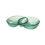 Plat hors d'oeuvres Vanity - "Aria" Matche green