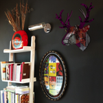 Trophy deer - Purple branch