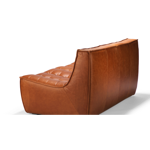 Canapé N701 - 2 Places - Ethnicraft - Old saddle