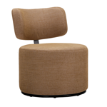 Fauteuil MOKKA - Tissu Atropa - Mustard