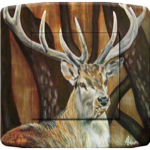 Prise AF001- Cerf bois