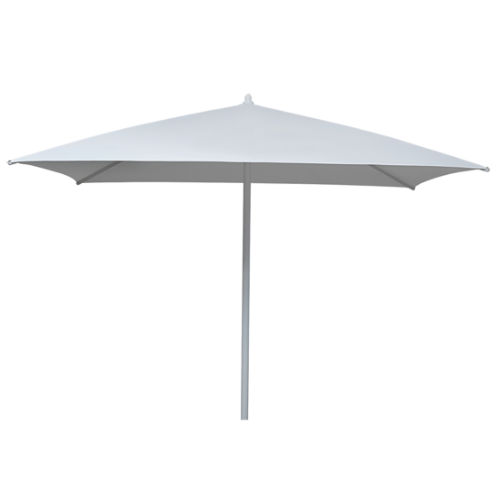 Parasol PAXI - 200 X 200 Mât Blanc/Toile Ecru dralon - Vlaemynck