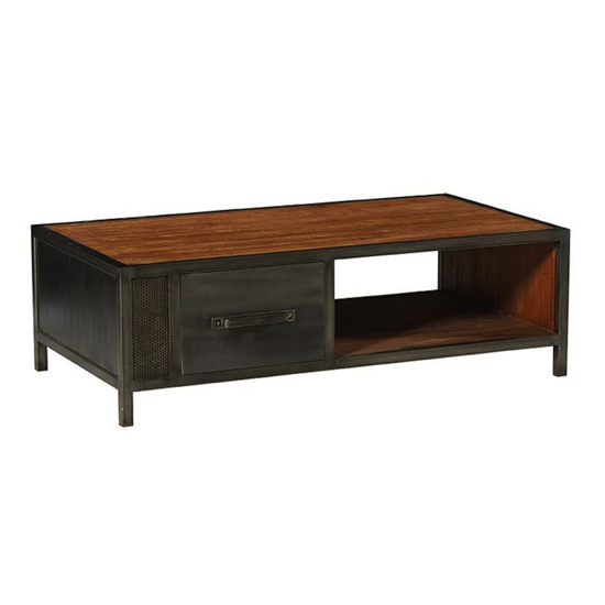 Table basse en teck massif - TALTABA130 - Casita