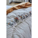 Housse de couette brodée Amsterdam - Sylvie Thiriez