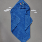 Sortie de bain brod Petite Pche - Sylvie Thiriez