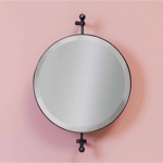 Miroir mural rond pivotant - Chehoma