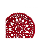 Dessous de plat rouge D17cm - Comptoir de Famille