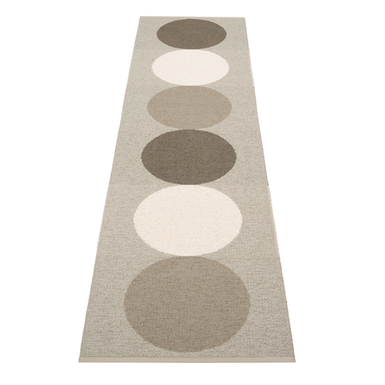 Tapis Otto Clay background Linen - Pappelina