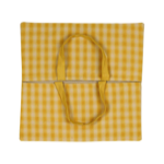 Sac à tarte Campagne jaune 40x40 - Comptoir de Famille