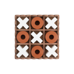 Jeu Tic Tac Toe Orange brique