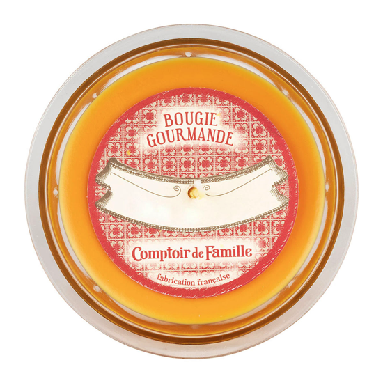 Bougie gourmande Orange vanillée - Comptoir de Famille