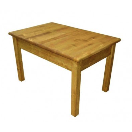 Table 120(160)x80 1 allonge escamotable  de 40 cm huilé