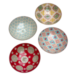 Set de 4 assiettes  ptes Bohmian - Chehoma