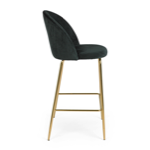 Tabouret bar Carry velours