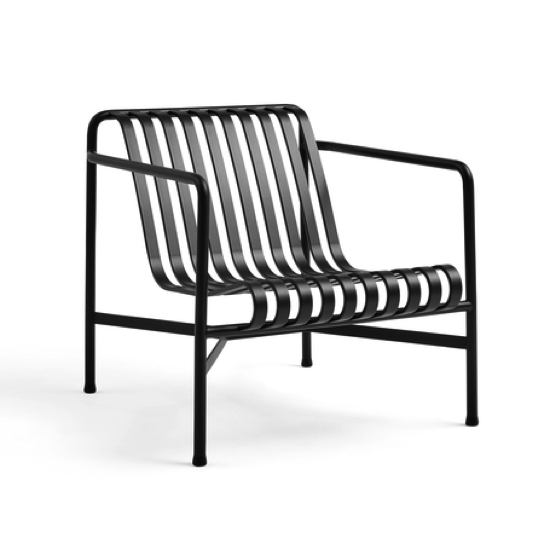 Fauteuil Lounge dossier bas Palissade - Hay