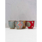 S/4 tasses expresso Bohemian - Chehoma