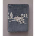 Plaid polaire brod Chalet d'Alpage - Sylvie Thiriez