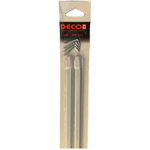 Tringle brise bise extensible - Ovale Blanche