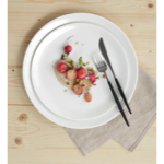 Assiette plate porcelaine blanche Ø26,5 cm - Asa Selection
