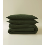Housse de couette Gaze de coton Kaki - Sylvie Thiriez