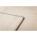 Sylt plaid coton Écru - 140x200