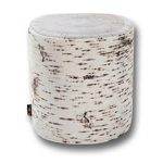 Pouf birch seat