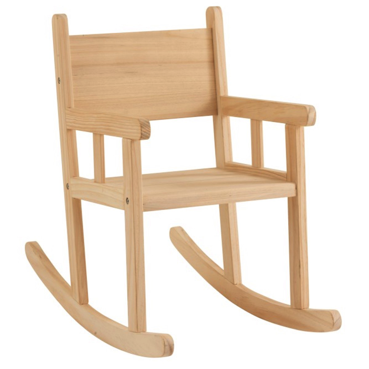 Chaise à bascule enfant pin massif