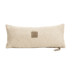 Coussin bouclettes 25x60 cm - Ecru