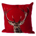 Housse de coussin Bois dormant 45x45 - Rouge