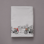 Housse de couette brodée Amsterdam - Sylvie Thiriez