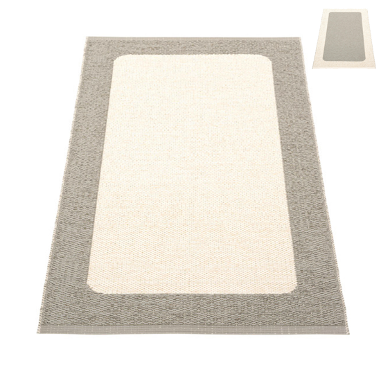 Tapis Ilda Warm grey vanilla - Pappelina